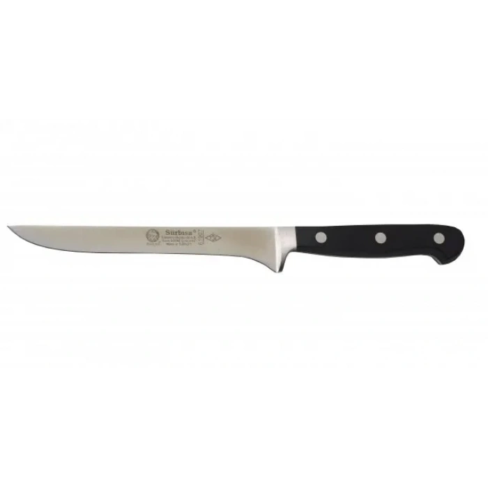 Sürbısa 61907 - Sürmene Sıcak Dövme Kasap Kemik Sıyırma Bıçağı  17 Cm