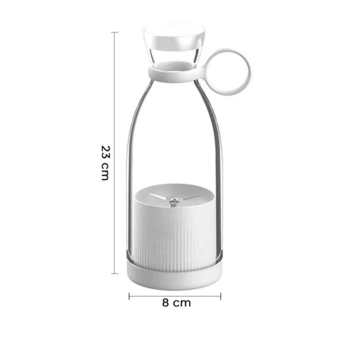 Taşınabilir Kablosuz Şarjlı Kişisel Smoothie El Blender Mini Meyve Sıkacağı