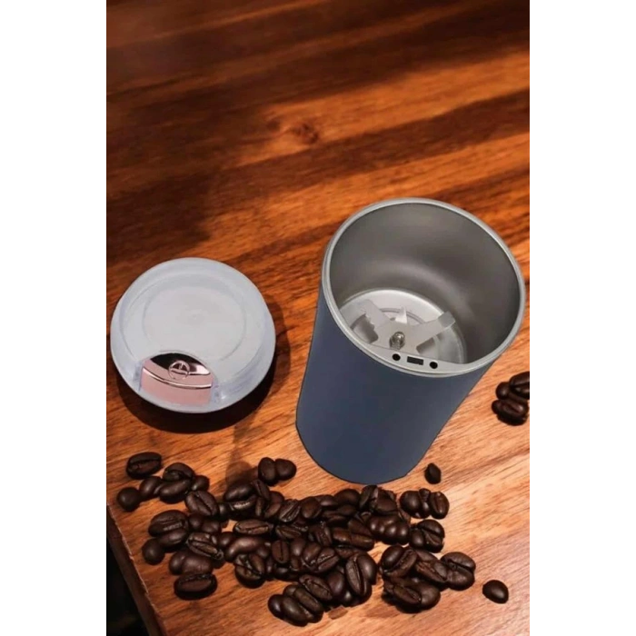 Taşınabilir Kahve & Baharat Öğütücü, Kolay Temizlenebilir Ve Uzun Ömürlü Paslanmaz Çelik