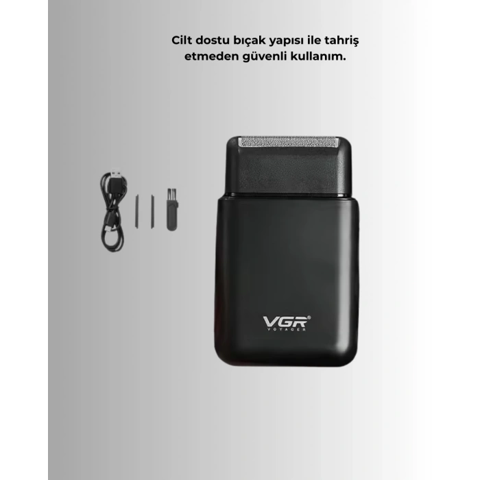 Taşınabilir Mini Elektrikli Tıraş Makinesi | Sessiz Ve Güçlü Motor