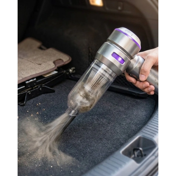 Taşınabilir Mini Süpürge Güçlü Çekim ve Kolay Kullanım