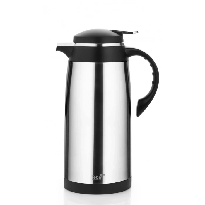Teba 1.3Litre İçi Cam Dışı Çelik termos (5324)