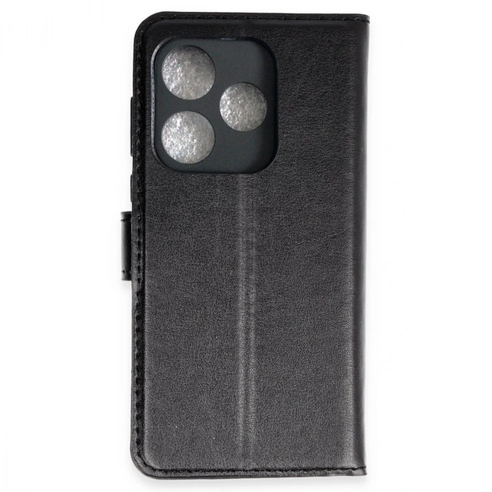 Tecno Spark 10c Trend S Plus Kapaklı Kılıf - Siyah