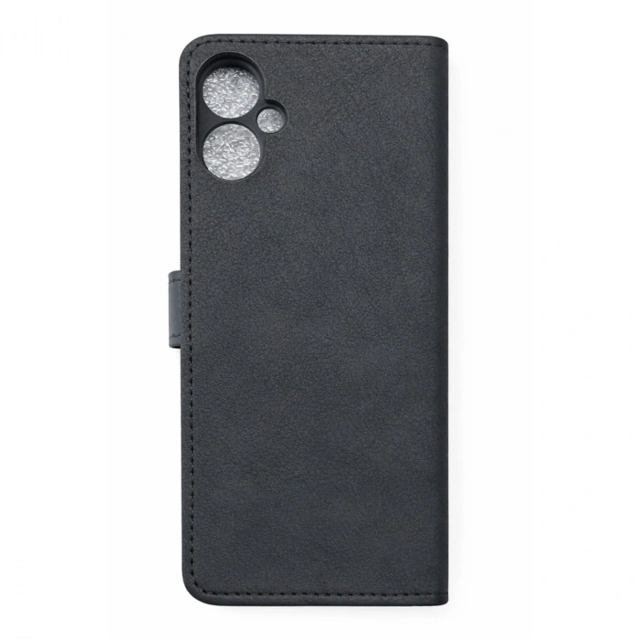 Tecno Spark 9t Trend S Plus Kapaklı Kılıf - Siyah