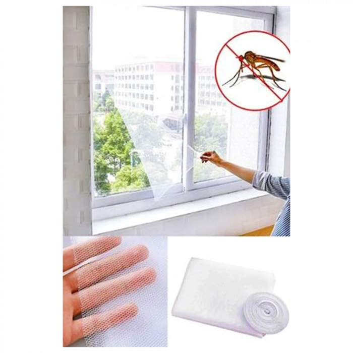 TEK KANAT TÜL PENCERE SİNEKLİK 125X75CM. (5324)