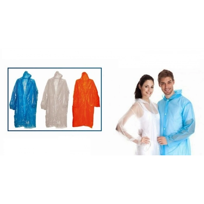 Tek Kullanımlık Çıtçıtlı Yağmurluk (5324)