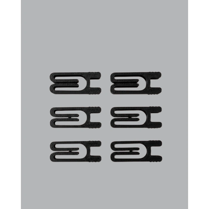 Tekrar Kullanılabilir Poşet Mandalı Siyah 6’lı Set