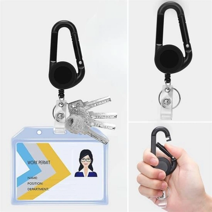 Teleskopik Karabina Anahtarlık (5324)