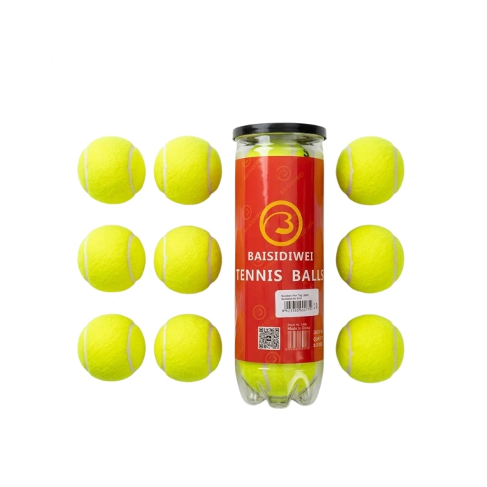 Tenis Topu 9’lu Set Antrenman ve Maç İçin Dayanıklı Toplar