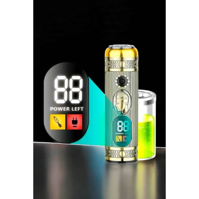 Tıraş Makinesi Üç Başlıklı Saç Sakal Ve Vücut Tıraşına Uygun