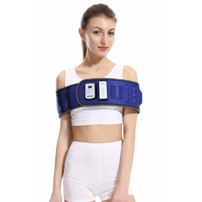 Titreşimli Kas Gevşetici Masaj Kemeri Zayıflama Aleti Bel Bölge Sırt Masaj Aleti