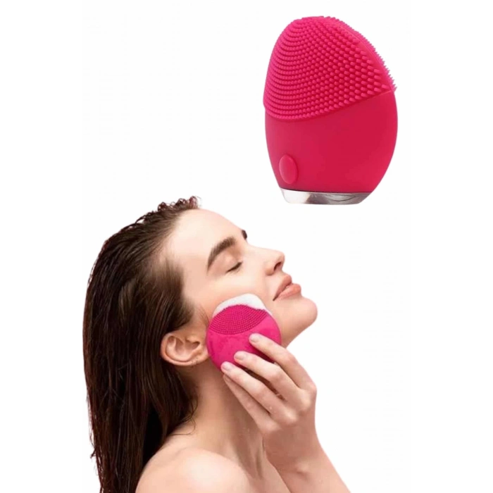 Titreşimli Yüz Masaj Aleti Titreşimli Makyaj Temizleme Cihazı