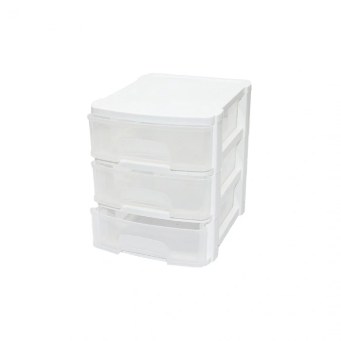 TONTON - NO:0 ÇEKMECE 3 KATLI 17.5X14.4X16.9CM (5324)