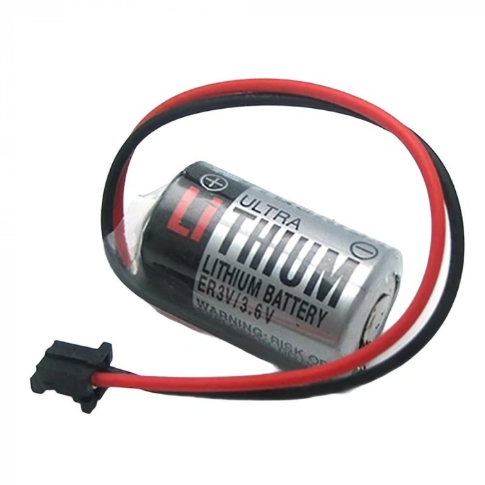 Toshıba Er3v 3.6v 1/2aa Size Lithium Pil - Siyah Soket