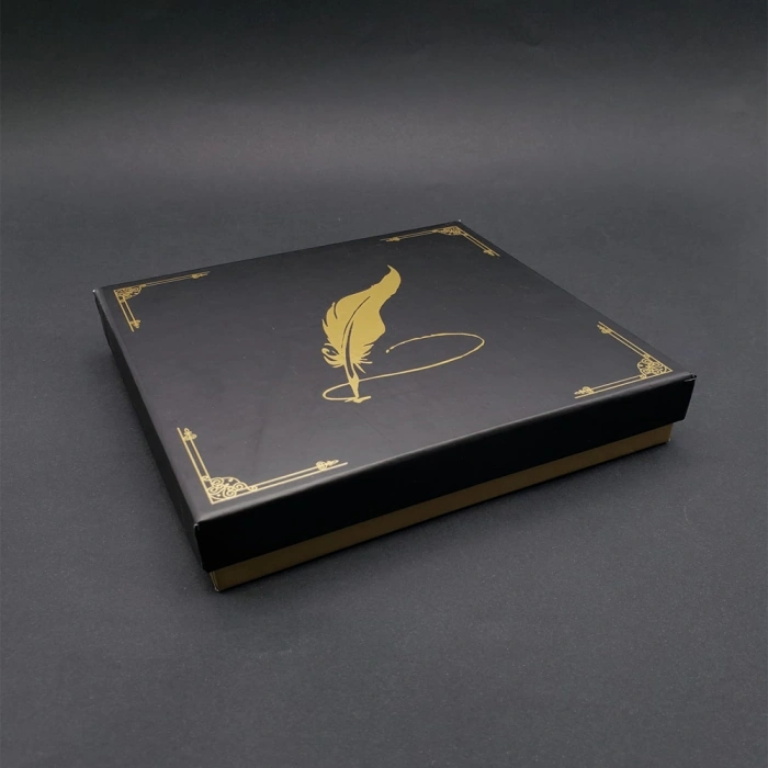 Tüylü Kalem Tasarımlı Hediye Kutusu