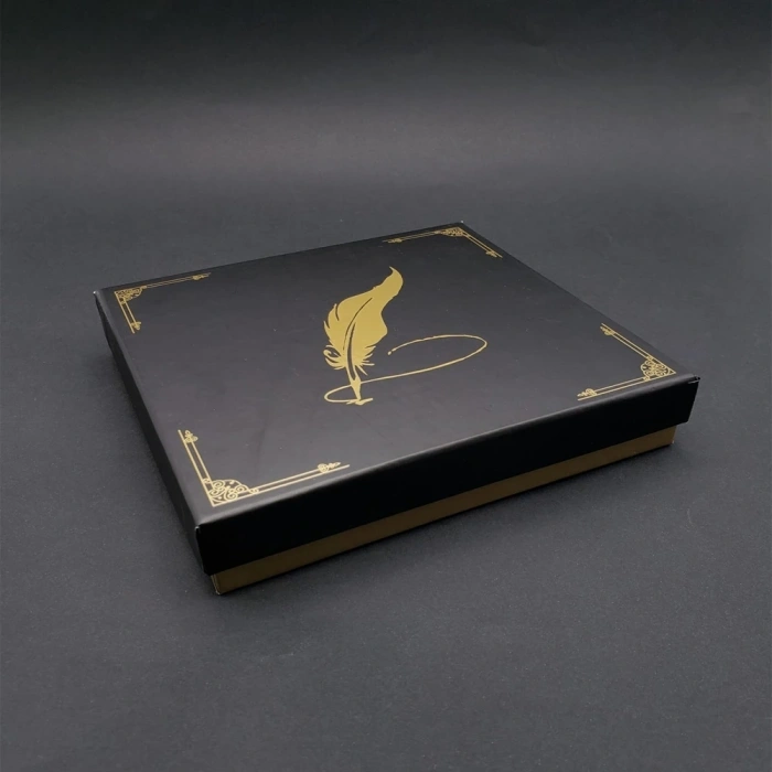 Tüylü Kalem Tasarımlı Hediye Kutusu