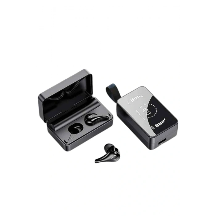 Tws Bluetooth Kulaklık Aynalı Kulaklık Dijital Göstergeli Dokunmatik Kontrol