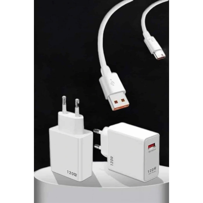 Type-C 120W Şarj Aleti Hızlı Şarj Turbo