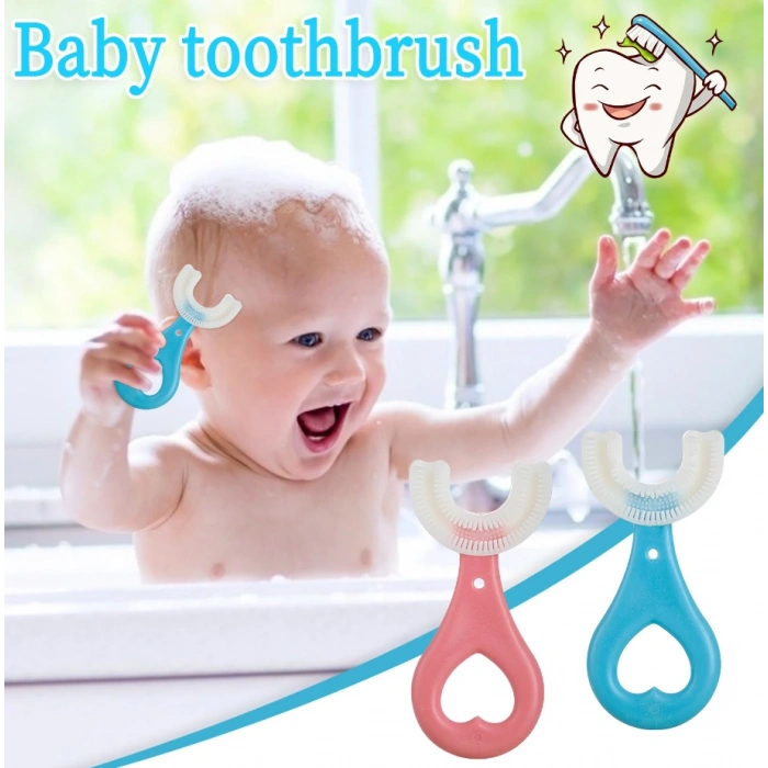 U Tipi Bebek Ağız Bakım ve Diş Fırçası (5324)