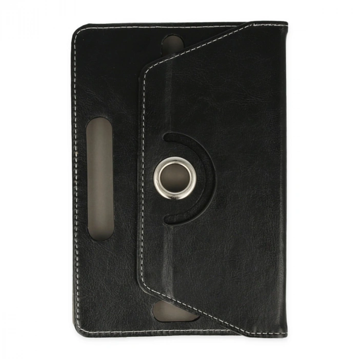 Universal 7 Kılıf 360 Tablet Deri Kılıf - Siyah