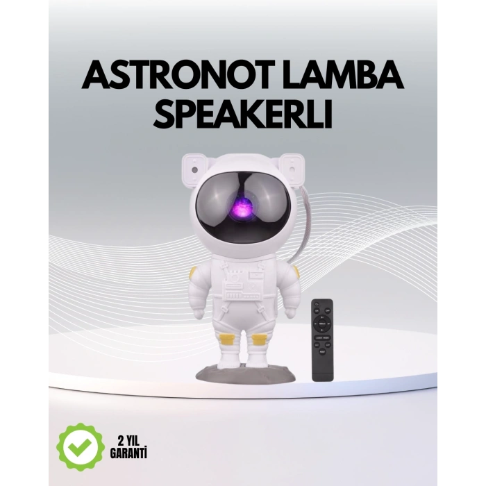 USB Güç Bağlantılı Çok Fonksiyonlu Astronot Gece Lambası