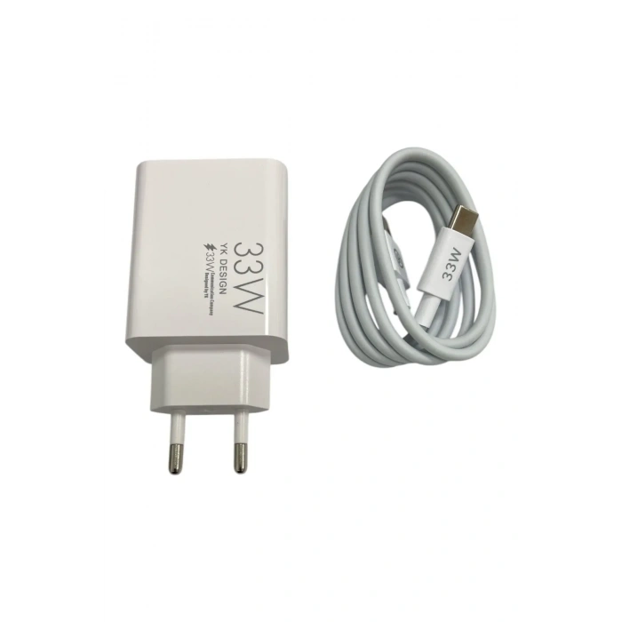 Usb Type-c 33W Şarj Aleti YK-SR68 (5324)