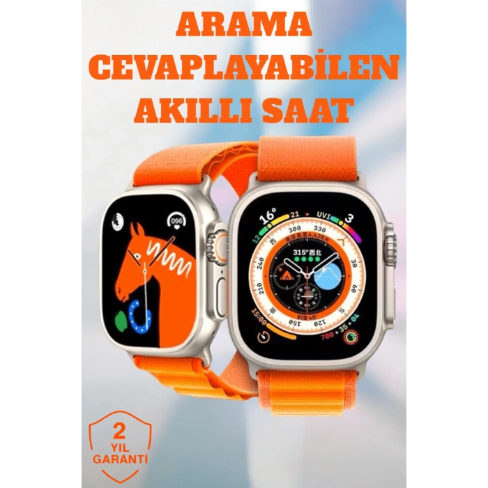 Uyku ve Nabız Takipli, Wireless Şarjlı Akıllı Saat Android ve iOS Uyumlu