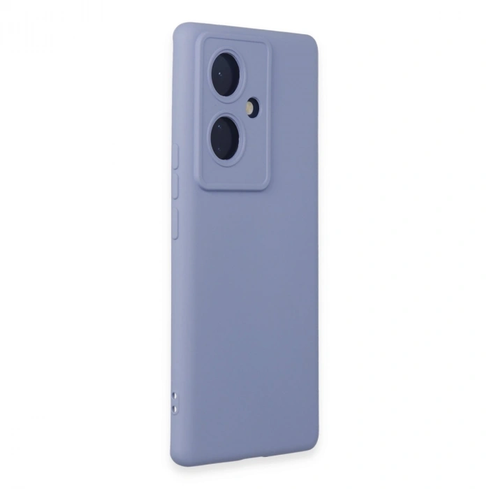 Vivo V29 Lite Kılıf Nano İçi Kadife Silikon - Lila