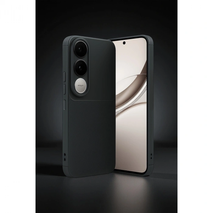 Vivo V50 Lite 4g Auto Focus Karbon Kapak - Lacivert