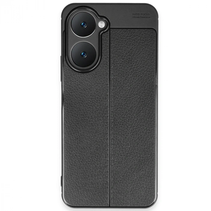 Vivo Y18 Kılıf Auto Focus Kapak - Siyah