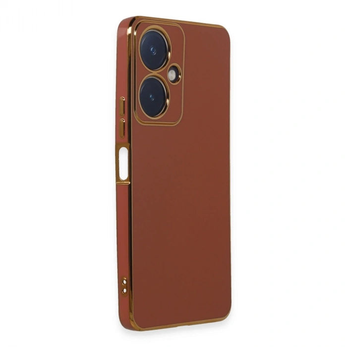 Vivo Y27 Kılıf Volet Silikon - Kırmızı