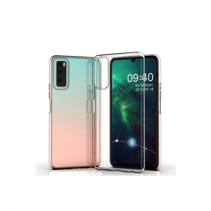 Vivo Y53s Kılıf Lüx Şeffaf Silikon