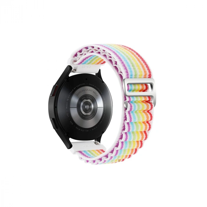 Watch 22mm Kr410 Kumaş Kordon (SAAT DEĞİLDİR) - Gökkuşağı