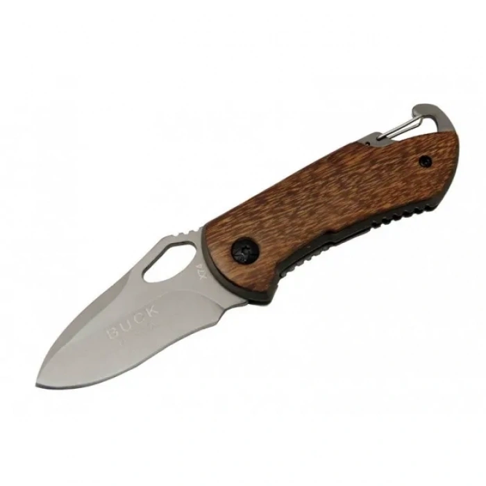 X74 Çakı Ahşap 15 Cm Manuel, Kemerlikli