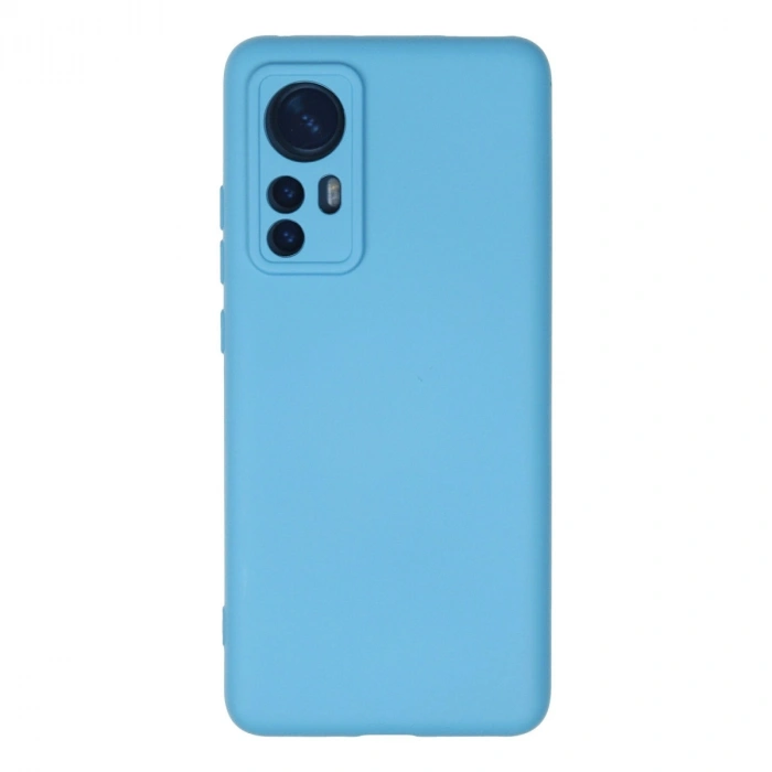 Xiaomi Mi 12 Kılıf Nano İçi Kadife Silikon - Mavi