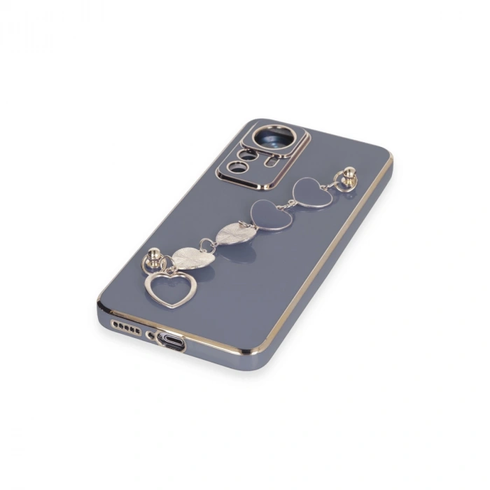 Xiaomi Mi 12t Pro Kılıf Esila Silikon - Gri