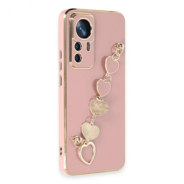 Xiaomi Mi 12t Pro Kılıf Esila Silikon - Pudra