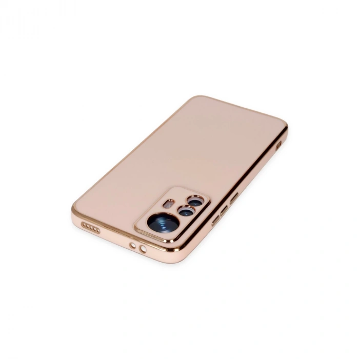 Xiaomi Mi 12t Pro Kılıf Volet Silikon - Pembe