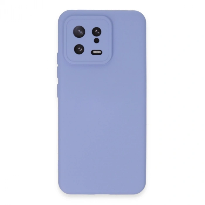 Xiaomi Mi 13 Kılıf Nano İçi Kadife Silikon - Lila