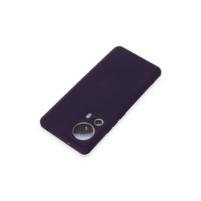 Xiaomi Mi 13 Lite Kılıf Nano İçi Kadife Silikon - Mor