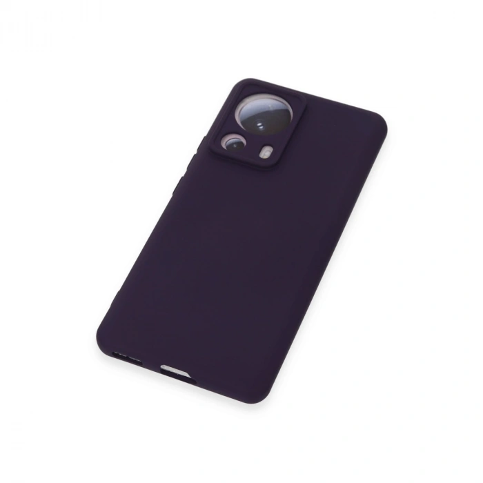 Xiaomi Mi 13 Lite Kılıf Nano İçi Kadife Silikon - Mor