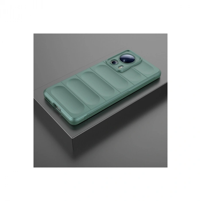 Xiaomi Mi 13 Lite Kılıf Optimum Silikon - Koyu Yeşil