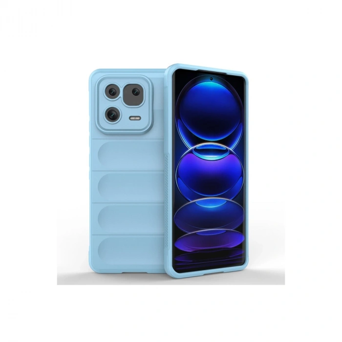 Xiaomi Mi 13 Pro Kılıf Optimum Silikon - Sky Blue