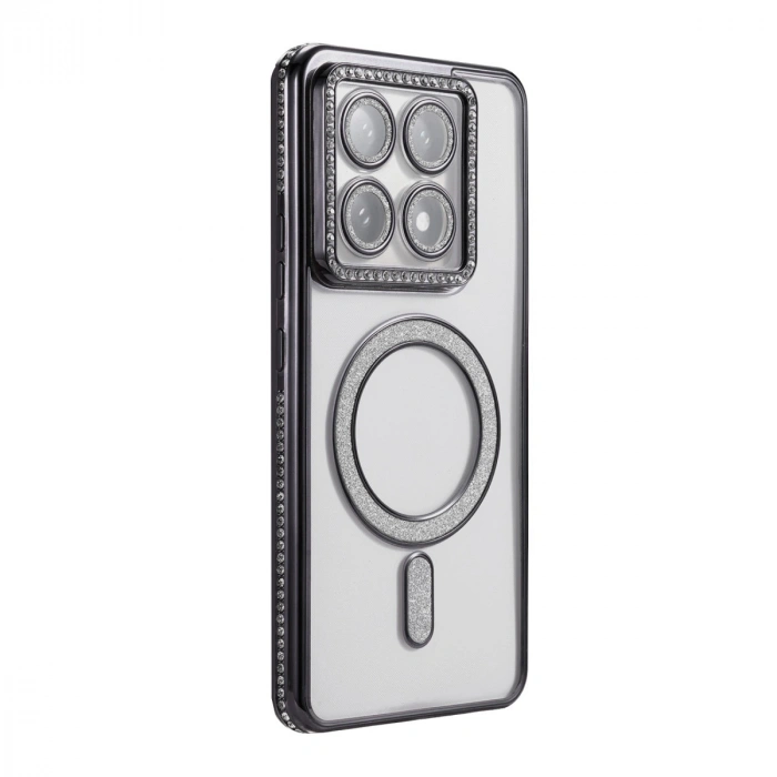 Xiaomi Mi 14t Pro Joke Simli Magneticsafe Kılıf - Siyah