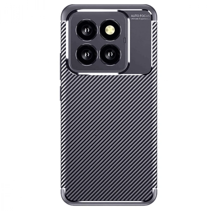 Xiaomi Mi 14t Pro Kılıf Auto Focus Karbon Kapak - Lacivert