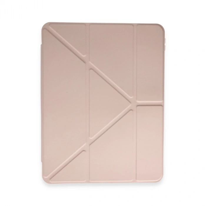 Xiaomi Pad 6 Kılıf Kalemlikli Mars Tablet Kılıfı - Rose Gold