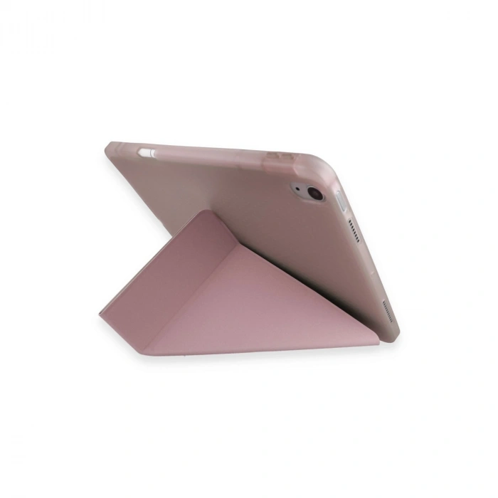 Xiaomi Pad 6 Kılıf Kalemlikli Mars Tablet Kılıfı - Rose Gold