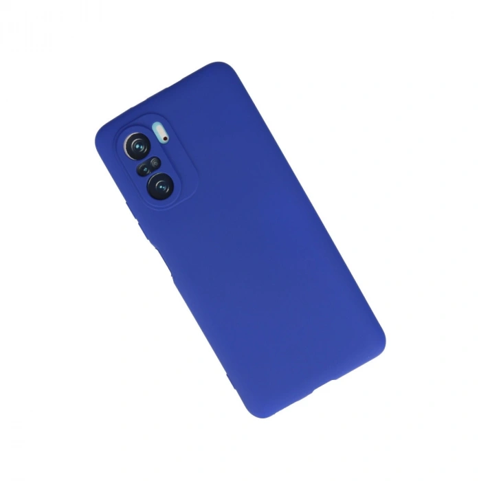 Xiaomi Poco F3 Kılıf First Silikon - Lacivert