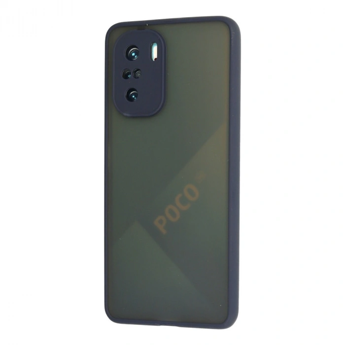Xiaomi Poco F3 Kılıf Montreal Silikon Kapak - Lacivert