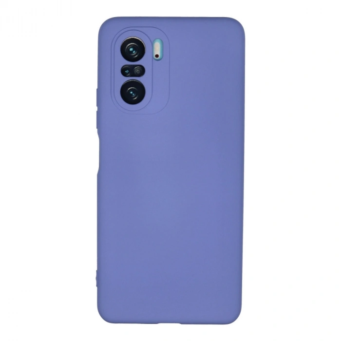 Xiaomi Poco F3 Kılıf Nano İçi Kadife Silikon - Lila